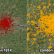 Illustration for article titled Maps of City Growth Over the Past Century Are Actually Shocking